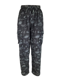 Mushroom Print Pants