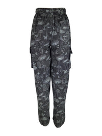 Mushroom Print Pants