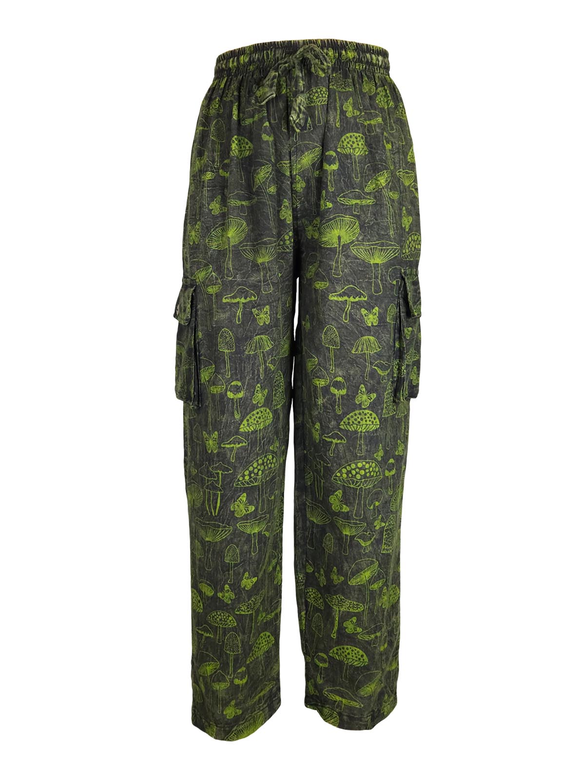 Mushroom Print Pants