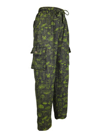 Mushroom Print Pants