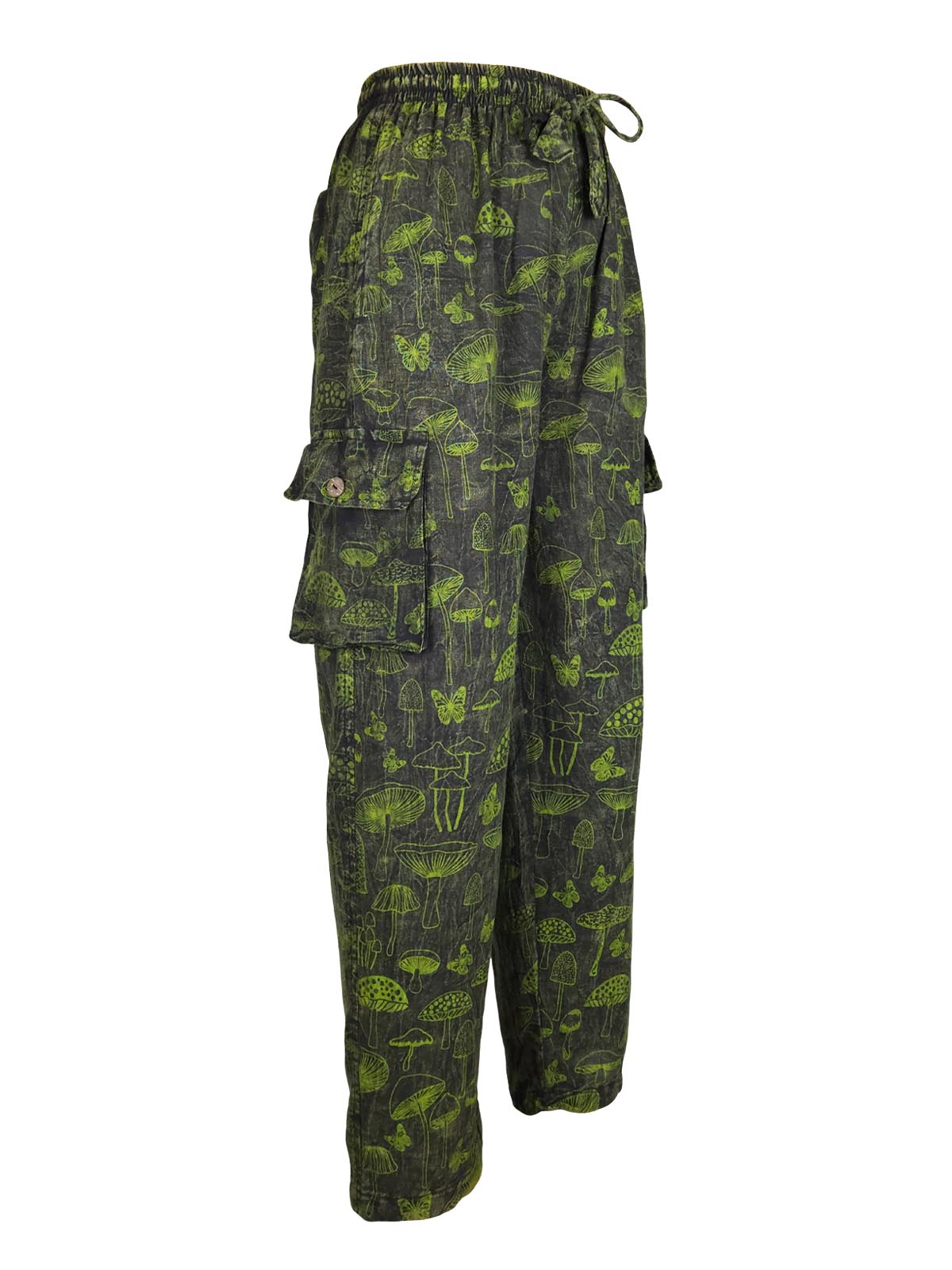 Mushroom Print Pants