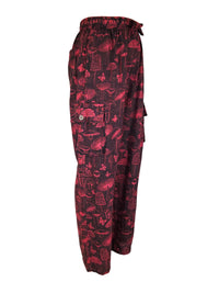 Mushroom Print Pants