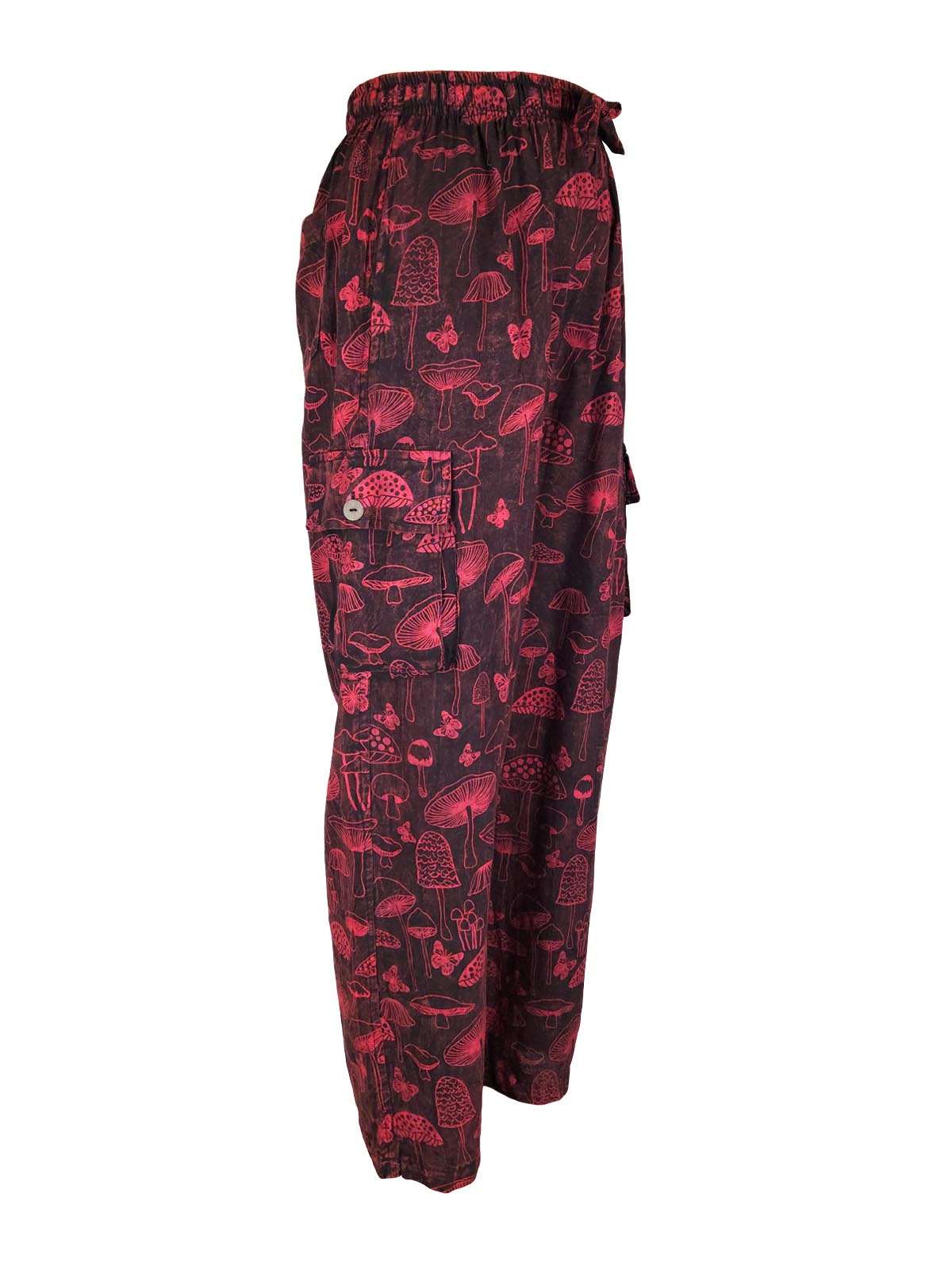Mushroom Print Pants