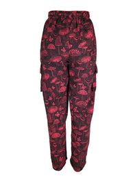 Mushroom Print Pants