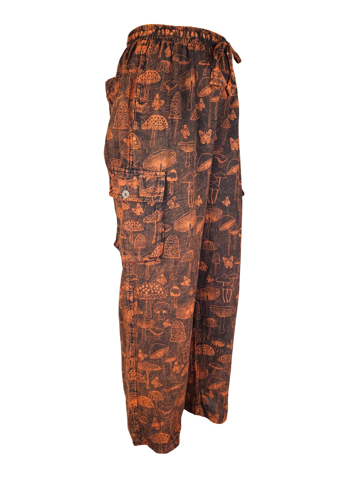 Mushroom Print Pants