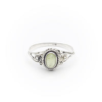 Sterling Silver Avery Peridot Ring
