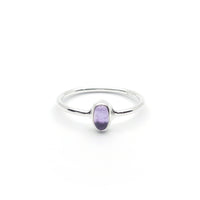 Sterling Silver Elle Amethyst Ring