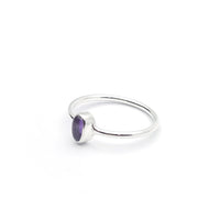 Sterling Silver Elle Amethyst Ring