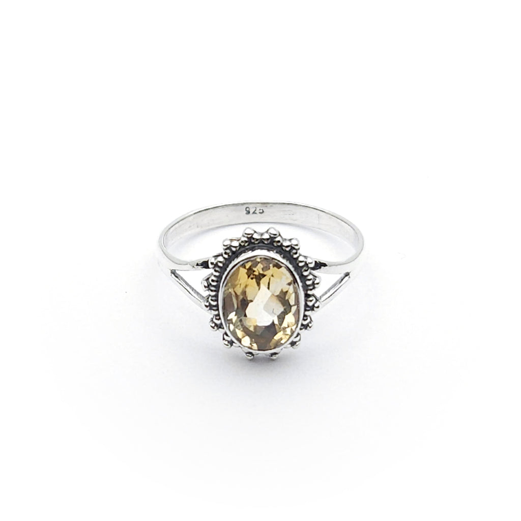 •LUNA• citrine + gold earrings main image 0