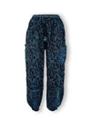 Acrylic Harem Pants - Fine Floral Print