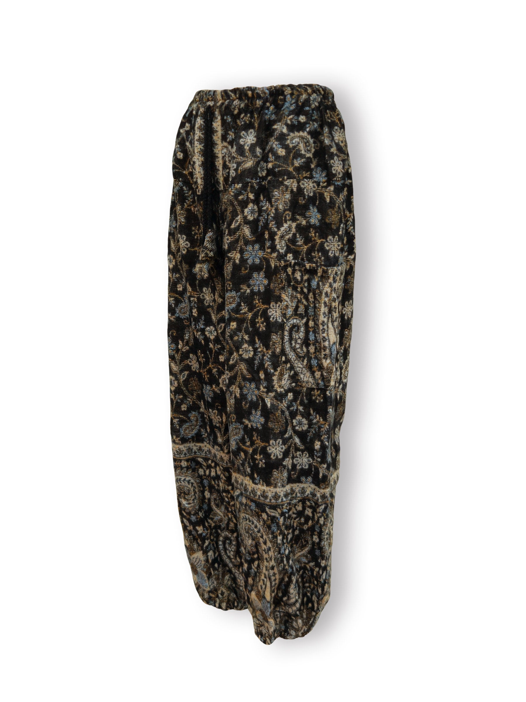 Acrylic Harem Pants - Fine Floral Print