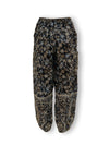 Acrylic Harem Pants - Fine Floral Print