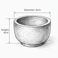 Mini Coconut Wood Bowl