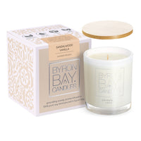 Byron Bay Candles - 30 Hour Scented Pure Soy - Sandalwood Vanilla