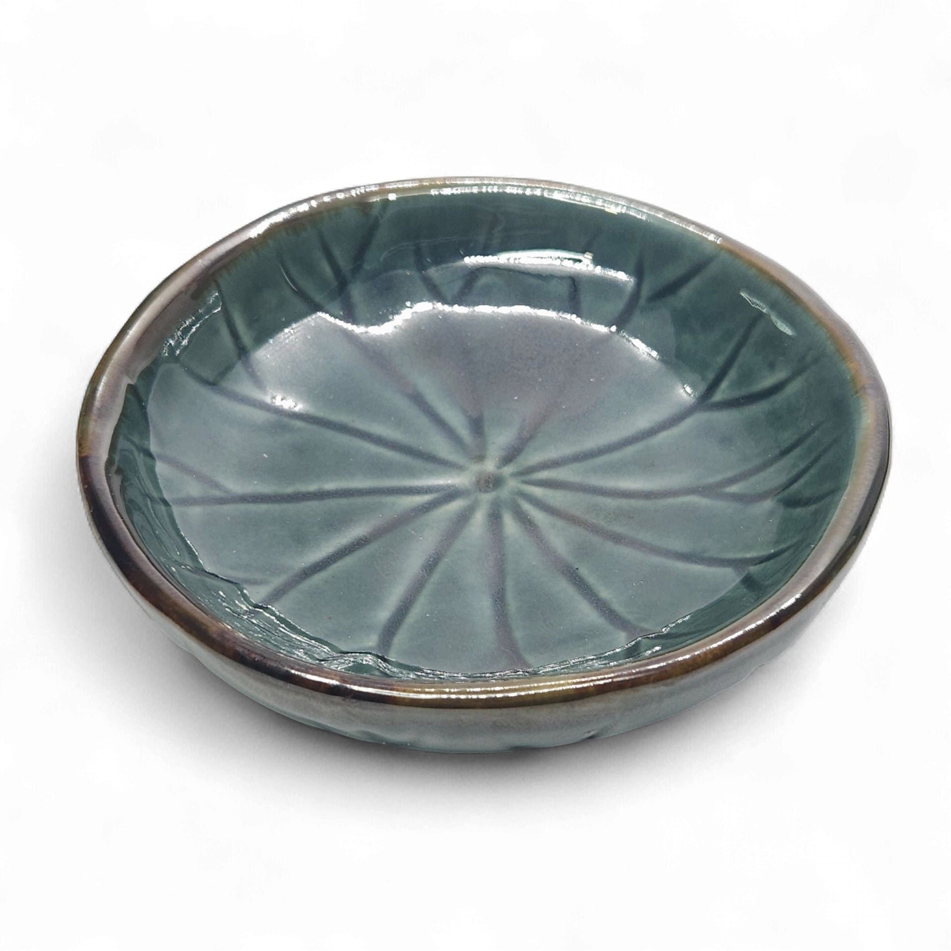 Ceramic Lotus Leaf Bowl