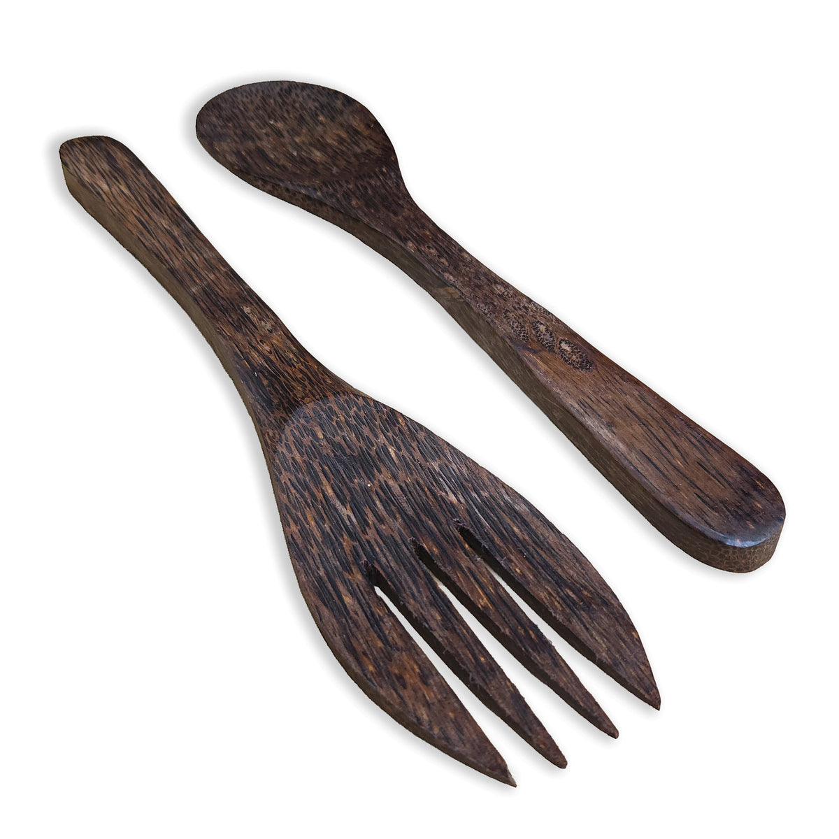 Coconut Wood Salad Servers