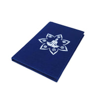 Cotton Covered Notebook with Symbol