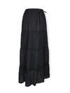 Julieta Floral Cut-Out Maxi Skirt