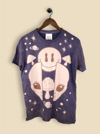 Magic Mirror Emoji Alien T-Shirt