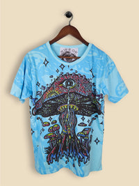 Mirror Psychedelic Mushroom T-Shirt