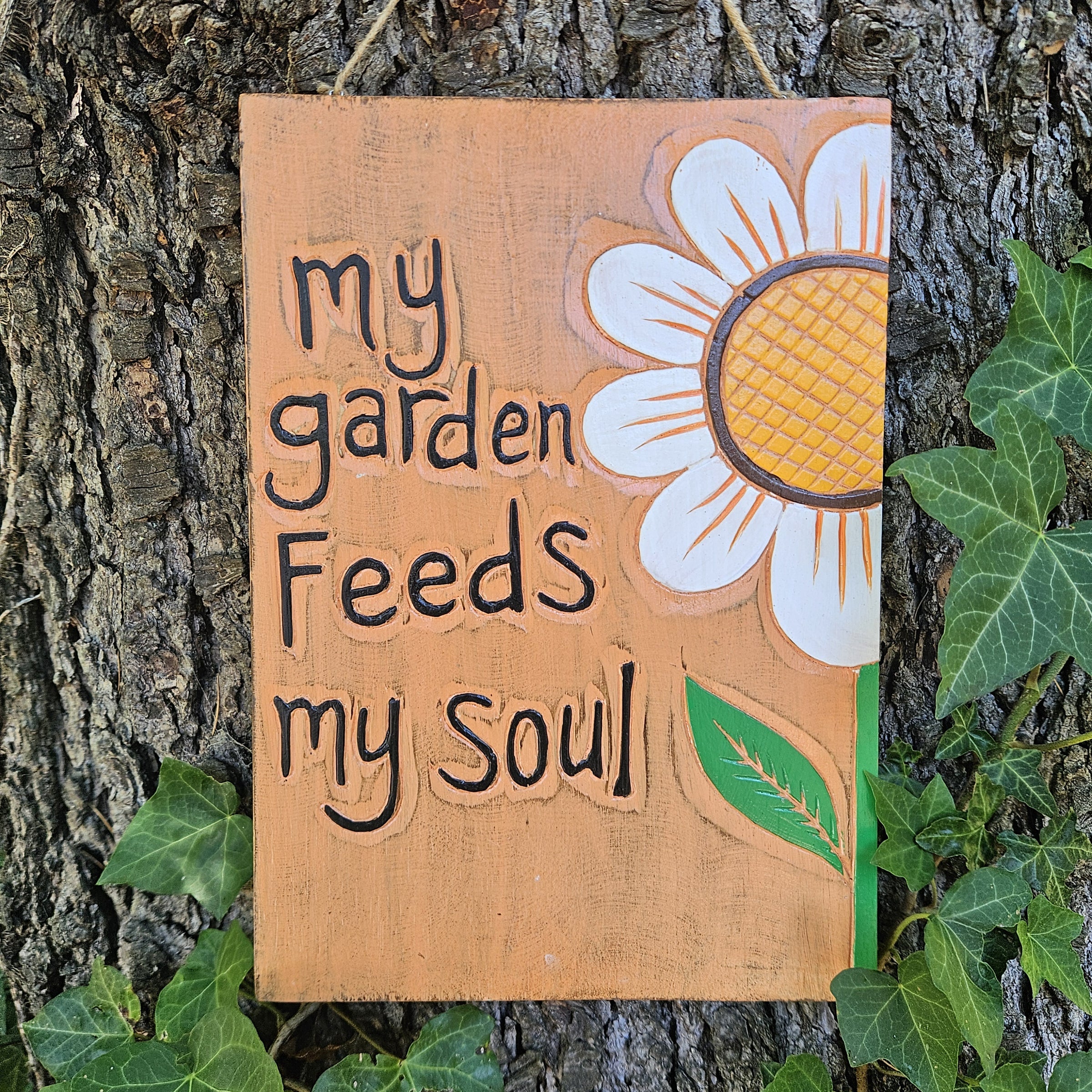 My Garden Wall Plaque 35 x 25