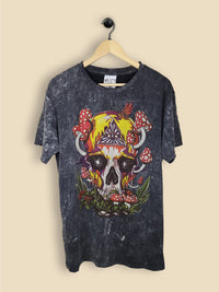 NoTime Mushroom Skull T-Shirt