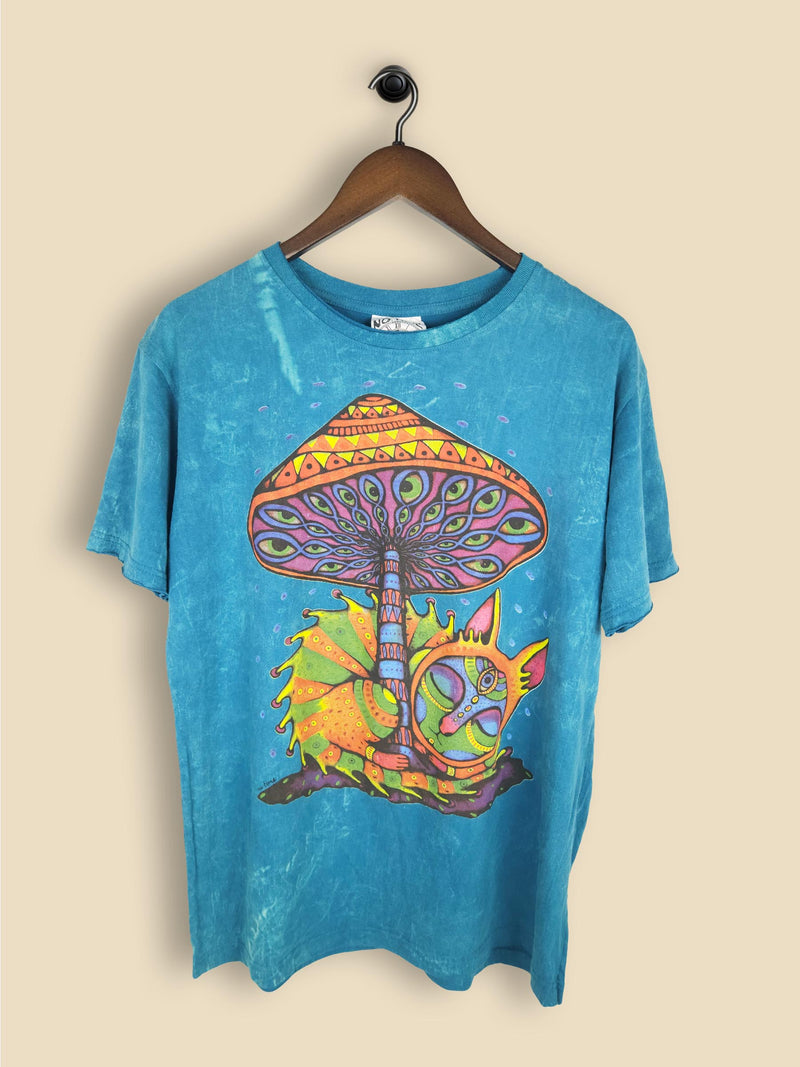 NoTime Mushroom Cat T-Shirt