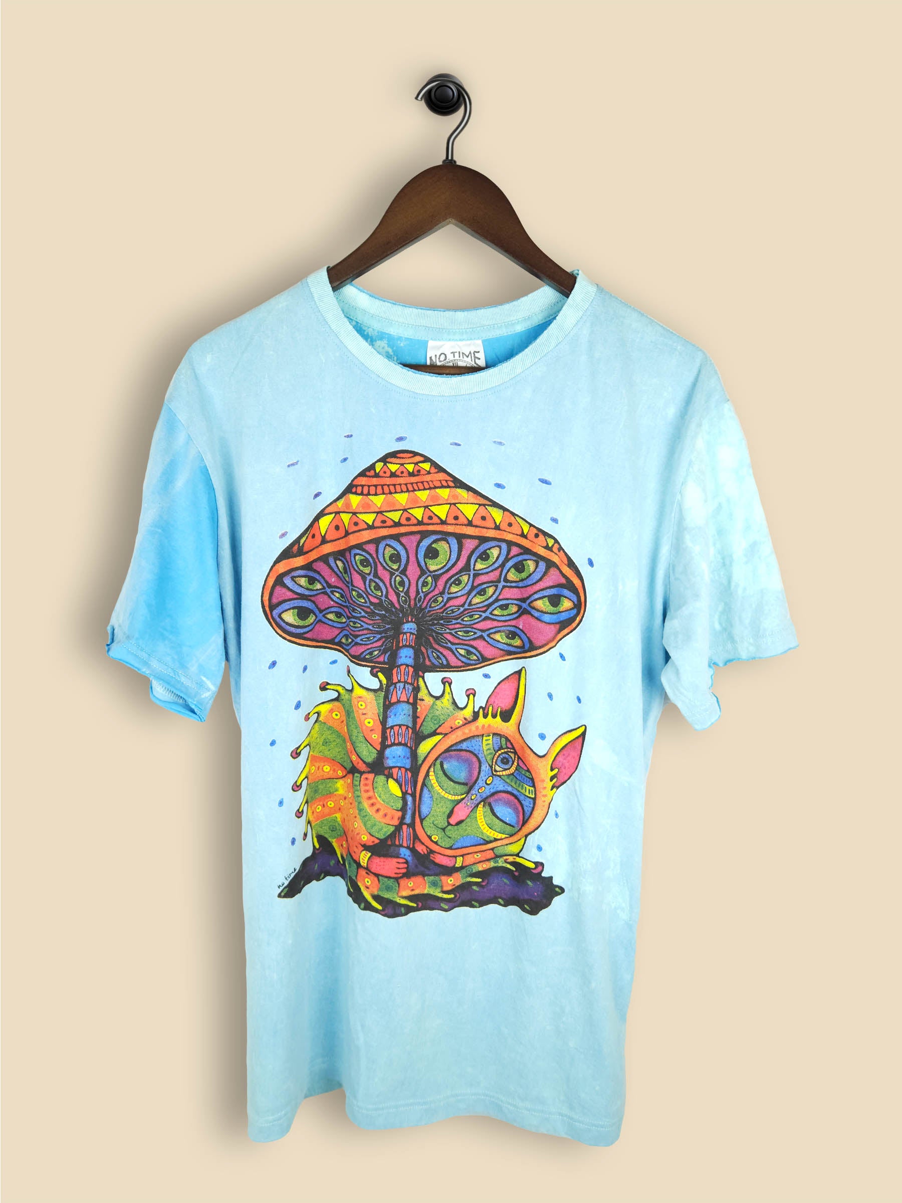 NoTime Mushroom Cat T-Shirt