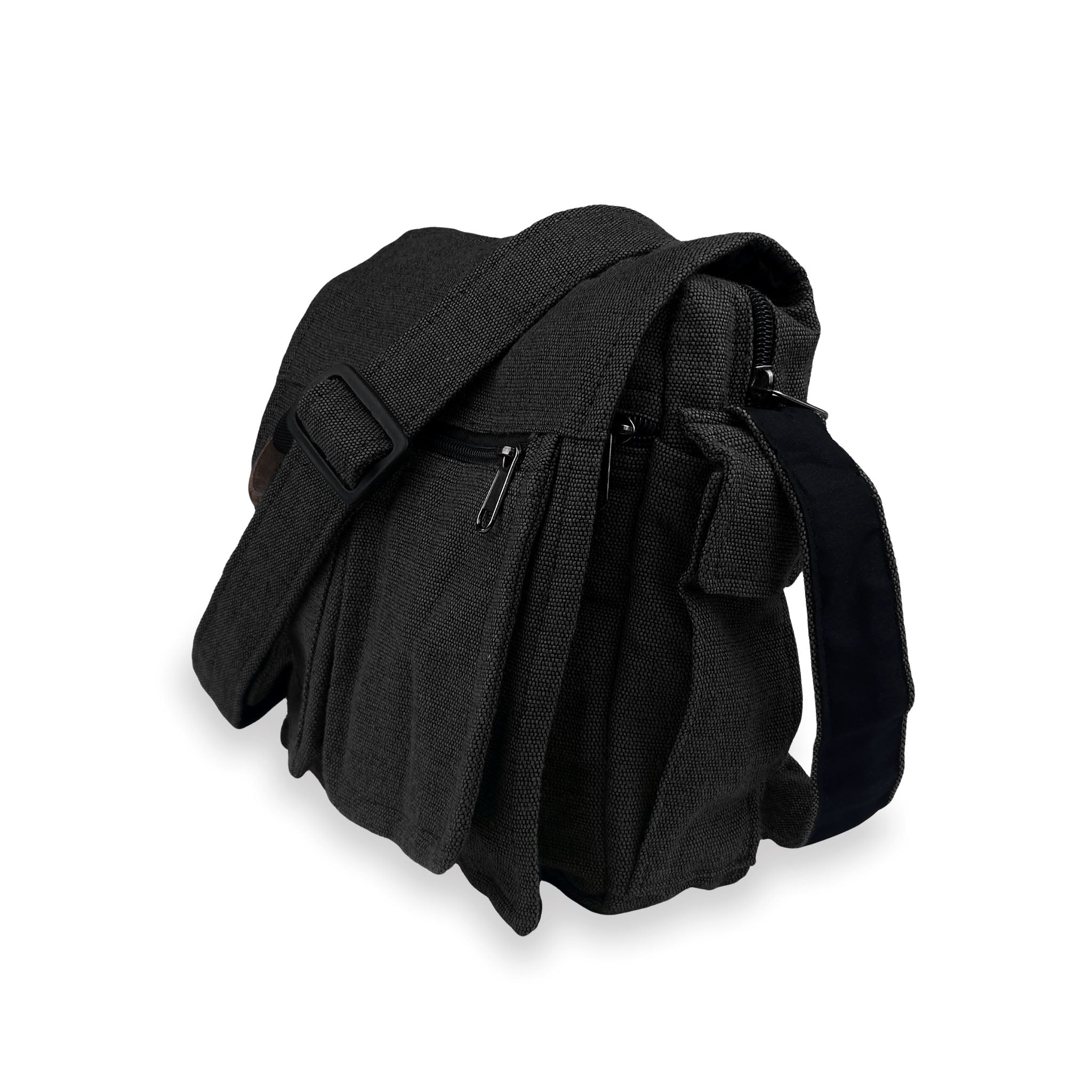 Shoulder Bag with Wooden Ring