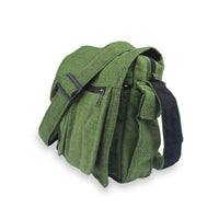 Shoulder Bag with Wooden Ring