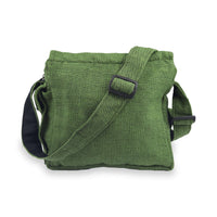 Shoulder Bag with Wooden Ring