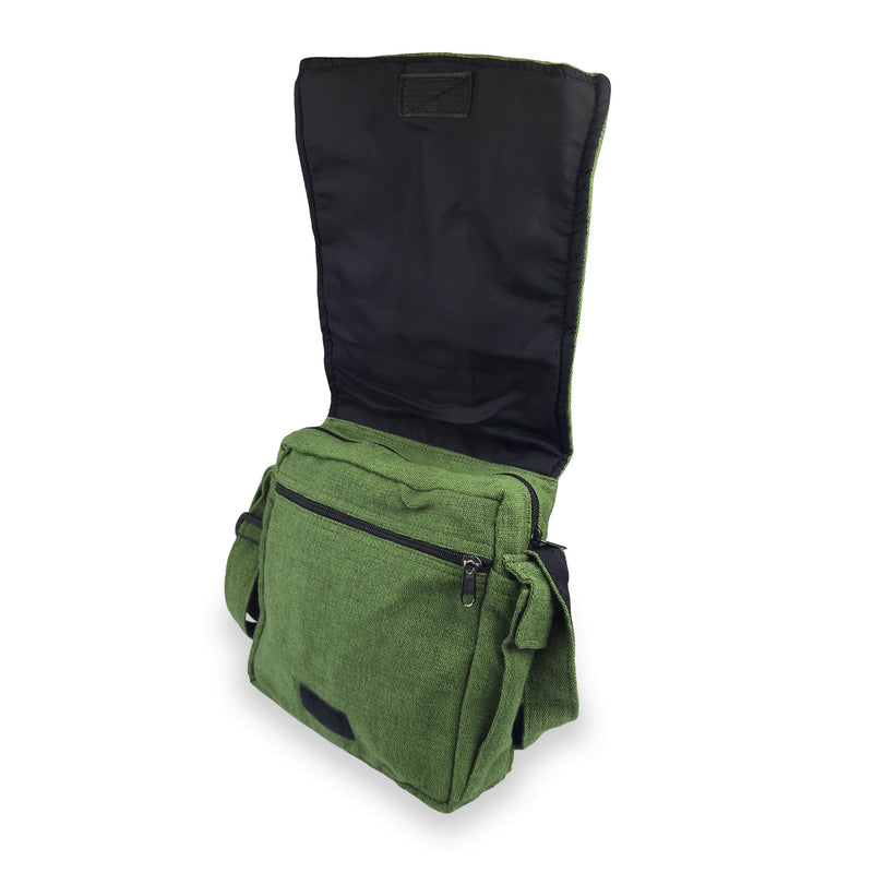 Shoulder Bag with Wooden Ring