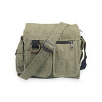 Shoulder Bag with Wooden Ring