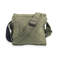 Shoulder Bag with Wooden Ring
