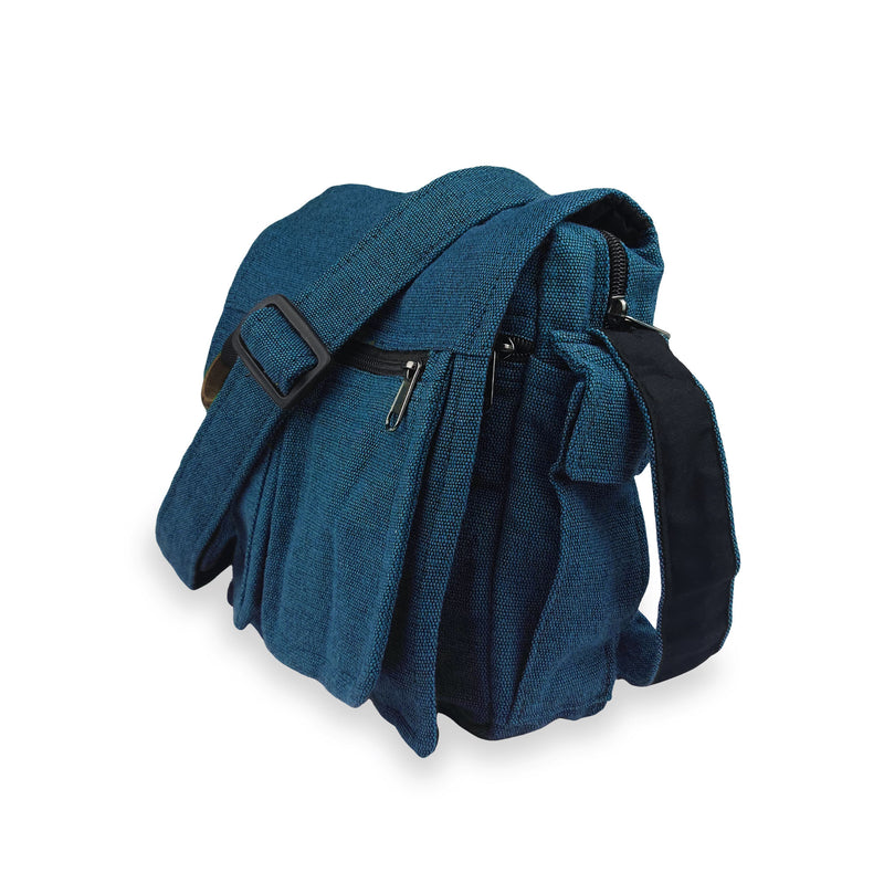 Shoulder Bag with Wooden Ring