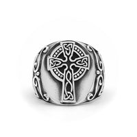 Sterling Silver Celtic Cross Ring