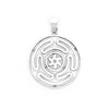 Sterling Silver Hecate's Wheel Pendant