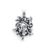 Sterling Silver Medusa Pendant