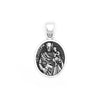 Sterling Silver Saint Joseph Oval Pendant