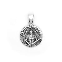 Sterling Silver Saint Michael Divine Warrior Pendant