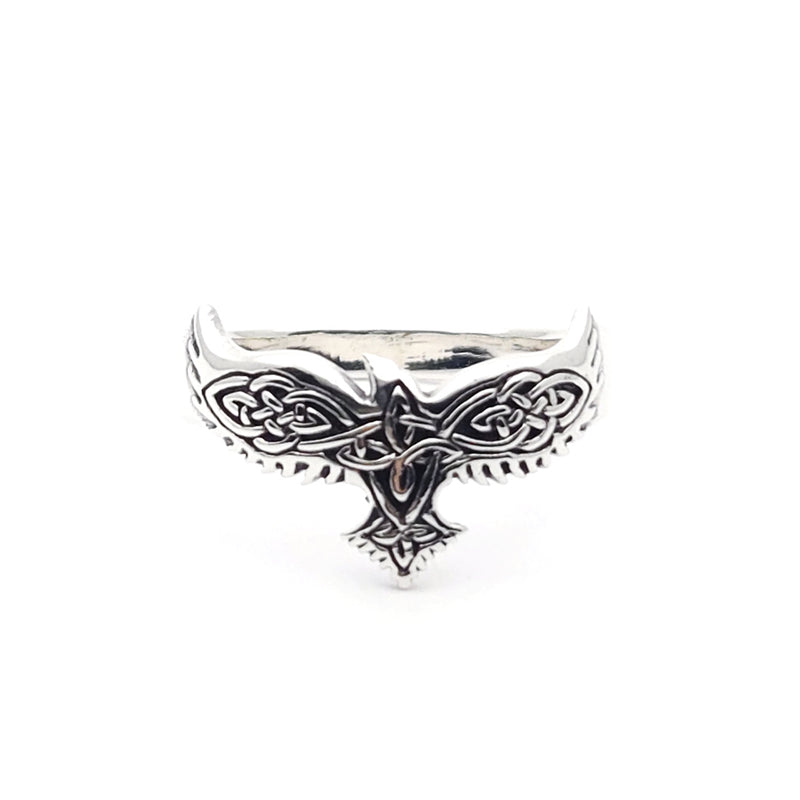Sterling Silver Celtic Eagle Ring