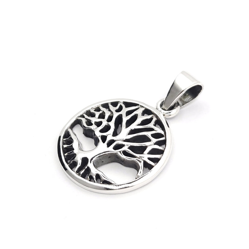 Sterling Silver Elemental Tree of Life Pendant