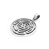 Sterling Silver Hecate's Wheel Pendant
