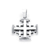 Sterling Silver Jerusalem Cross Pendant
