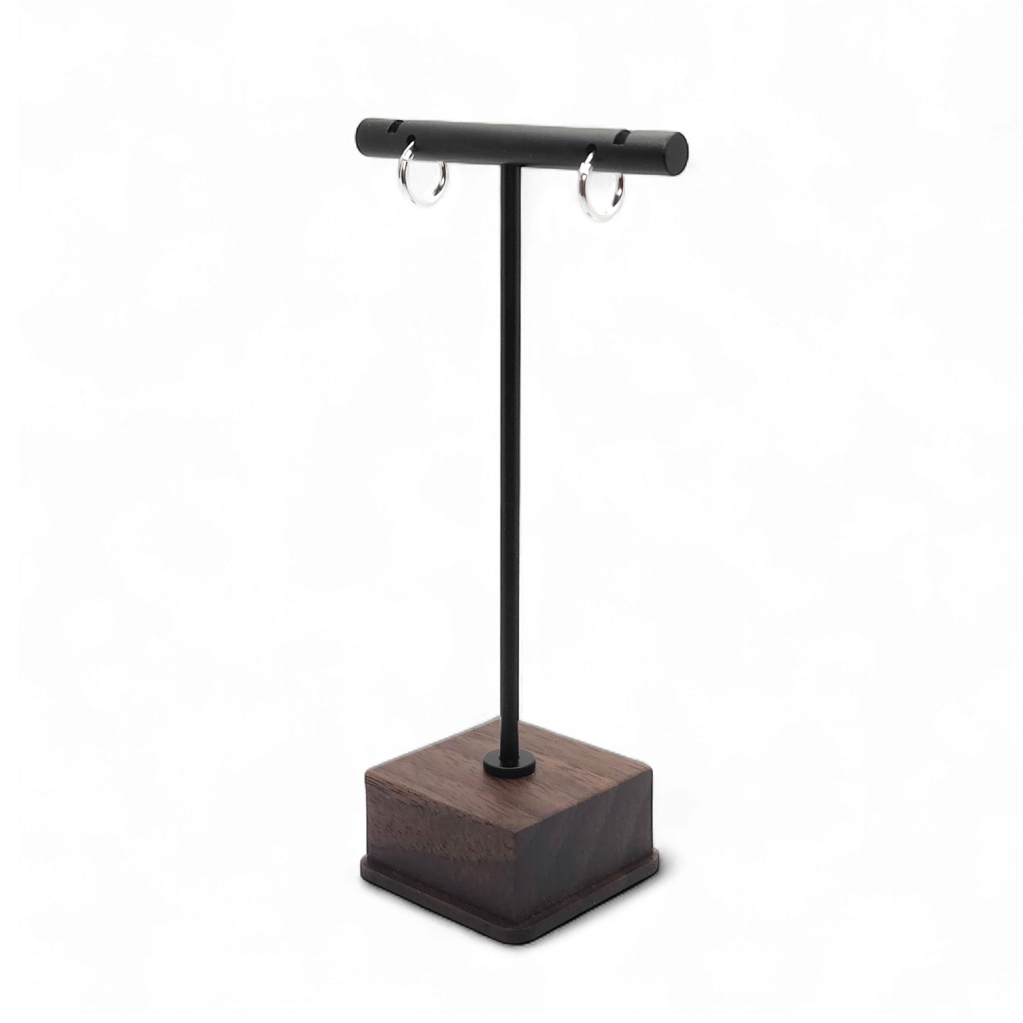 Sterling Silver Plain Hoop Earrings