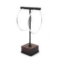 Sterling Silver Plain Hoop Earrings