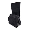 Stonewash Shoulder Bag with Wooden Ring