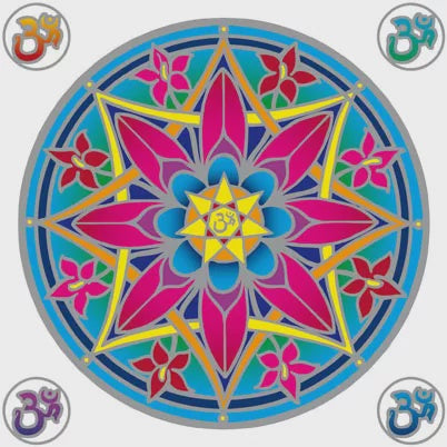 Sunseal Ohm Flower Mandala