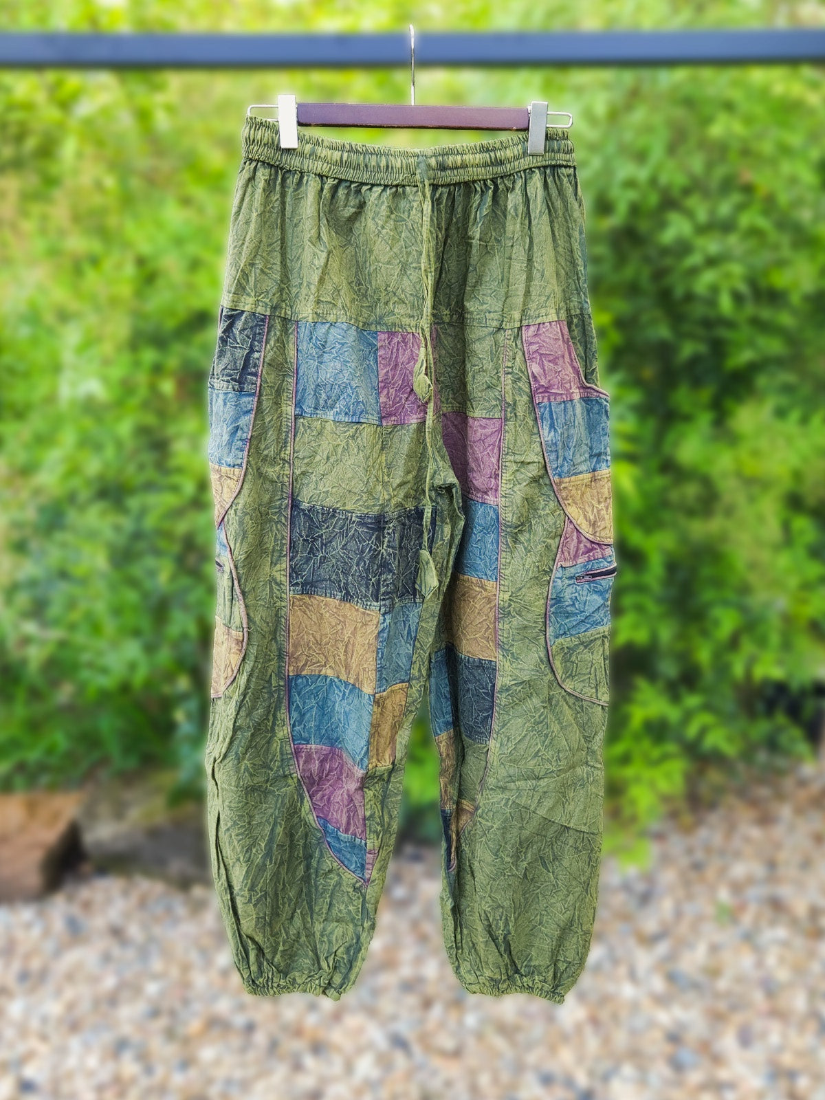 Zuko Cotton Patch Harem Pants