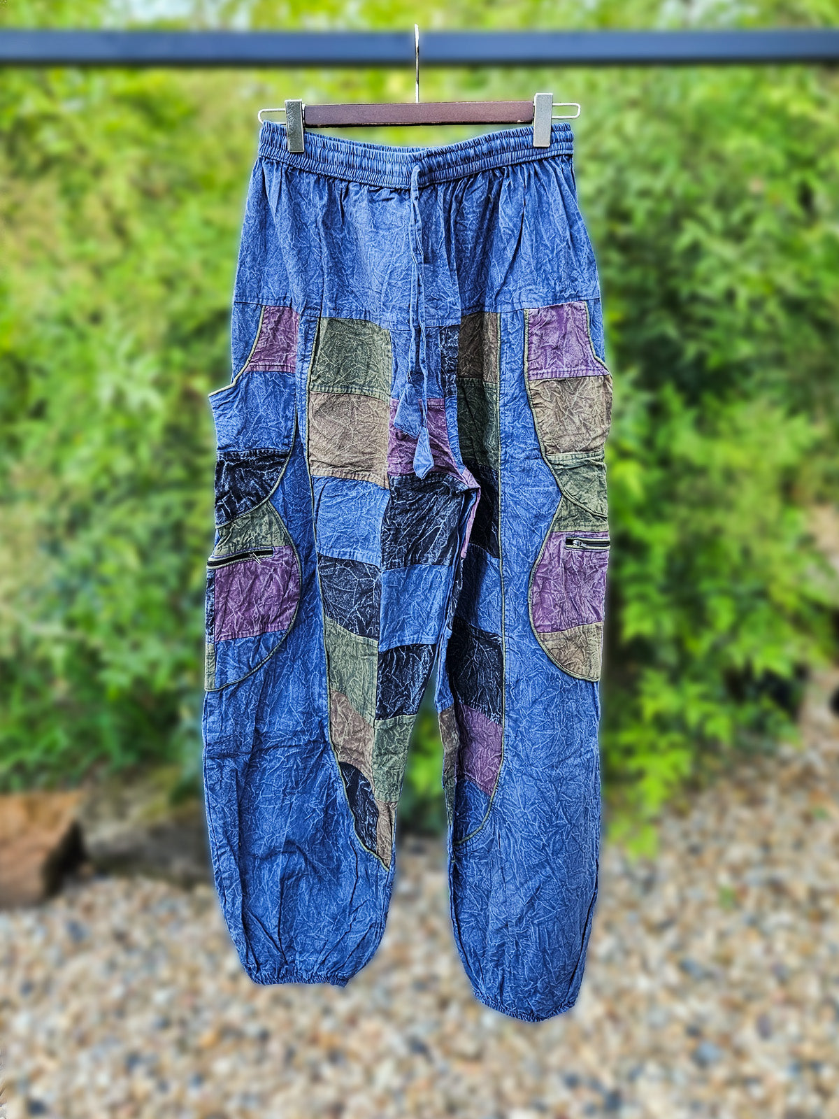 Zuko Cotton Patch Harem Pants